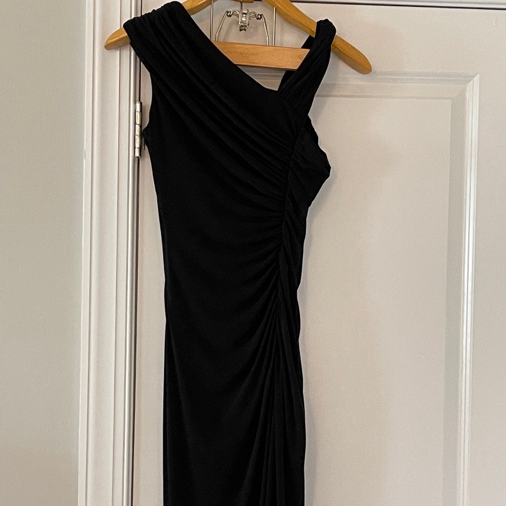 Calvin Klein Black Floor Length Gown Size 4